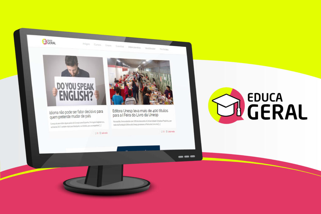 Educageral: portal de notícias de educação está no ar - Pérgola