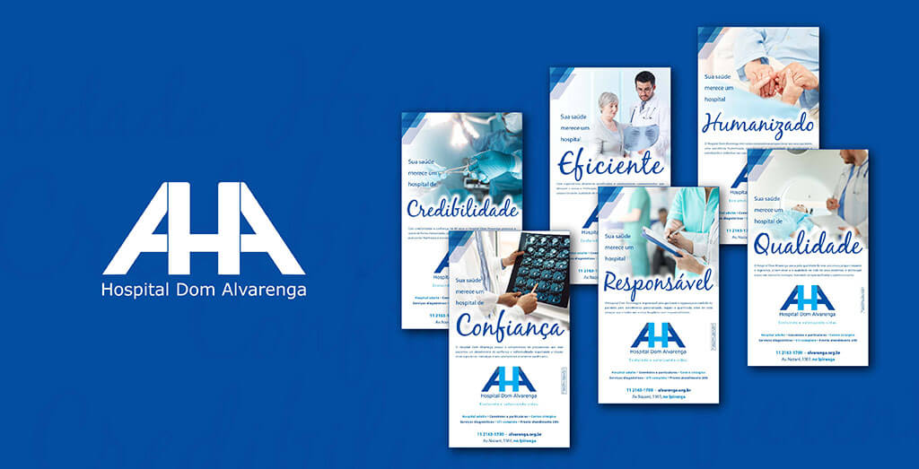 Campanha publicitária do Hospital Dom Alvarenga - Pérgola